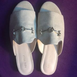 Nine West Slides Open Toe Sandals